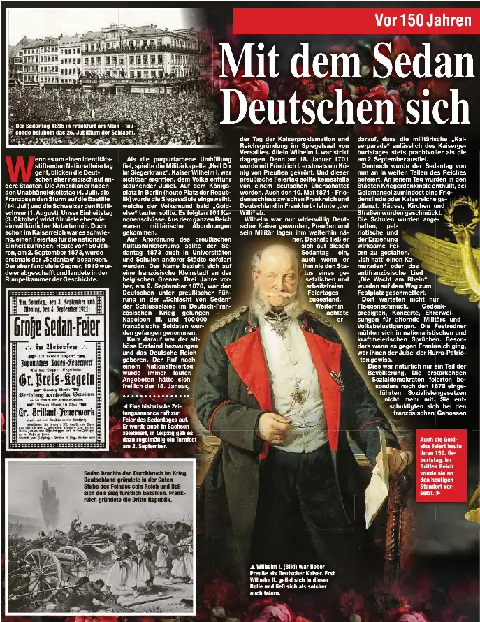 Mit dem Sedan Deutschen sich Tag feierten die erstmals selbst PressReader