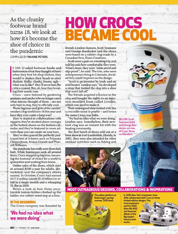 The rise and rise of Crocs - PressReader