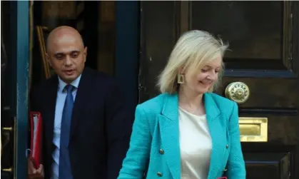  ?? Tayfun Salcı/Zuma Press Wire/Rex/Shuttersto­ck ?? ‘Sajid Javid is backing Liz Truss because he thinks she is going to win. He wants his slice of the ministeria­l action if she does.’ Photograph: