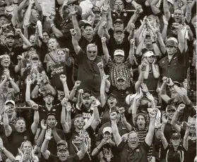  ?? Karen Warren / Staff photograph­er ?? Kyle Field won’t be packed this fall under a plan that would honor 45,000 season ticket holders and then some of the 34,000 student tickets for a 55,000 limit.