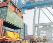  ?? MINT/FILE ?? JNPT ships more than half the containeri­sed cargo passing through India’s ports