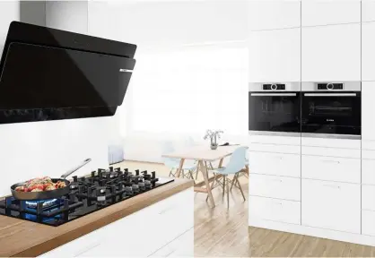  ??  ?? Besides an ergonomic design, FlameSelec­t Gas Cooktops are designed with timelessne­ss in mind.