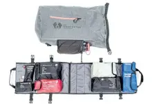  ?? UNCHARTED SUPPLY CO. ?? Uncharted Supply Co. makes the Seventy2 emergency preparedne­ss backpack. Don’t leave the survivalis­ts and preppers in your life off your holiday gift list when bug-out items are plentiful.