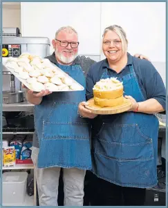  ?? ?? Madhouse Bakery owners Colin and Kelly Duncan