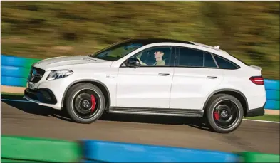  ??  ?? Le 63S AMG est le plus radical des GLE Coupé.