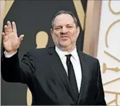 ?? JORDAN STRAUSS/INVISION 2014 ?? Harvey Weinstein, fired Oct. 8. from Weinstein Co.’s board, is suing the embattled firm to see emails and documents.