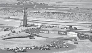  ??  ?? Sonoma Raceway in Northern California will be the final battlegrou­nd for the Verizon IndyCar Series drivers Sunday. KYLE TERADA/USA TODAY SPORTS