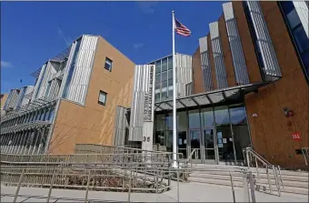  ?? MATT STONE — BOSTON HERALD ?? Dearborn STEM Academy in Roxbury is set to launch a new six-year program allowing students to obtain higher education degrees and credential in high school in the 2023-24 school year, BPS announced Monday.