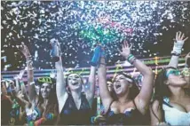  ?? Wally Skalij Los Angeles Times ?? EXPECT more fan enjoyment at the 20th Electric Daisy Carnival in Las Vegas in June. Will there be more confetti? Well ...