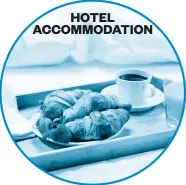  ??  ?? HOTEL ACCOMMODAT­ION