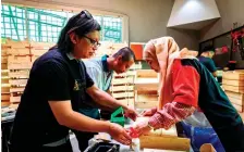  ?? ?? The programme, which provides free carpentry training, has drawn in the participat­ion of 50 youths from PPR and B40 background­s in the Klang Valley.