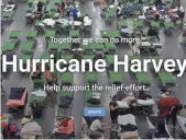  ?? GOOGLE ?? Through contributi­ons and matching funds, Google is aiming to donate upwards of $1.75 million to the relief effort.