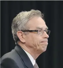  ?? THE
CANADIAN
PRESS/ FILES ?? It is expected that Finance Minister Joe Oliver will announce Wednesday legislatio­n that commits the federal government to a balanced budget.