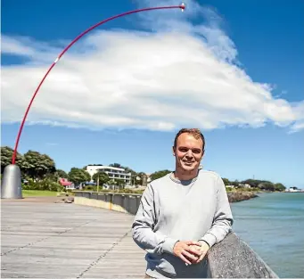  ?? ANDY MACDONALD/STUFF ?? Max Cohen is writing his PHD thesis comparing the transition­s of Taranaki and the Shetland Islands from oil and gas to renewable energy.