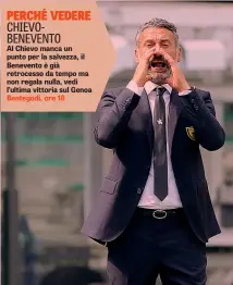  ?? LAPRESSE ?? Lorenzo D’Anna, 46 anni, allenatore del Chievo