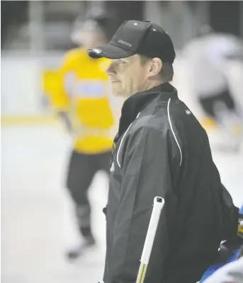  ?? TYLER KULA ?? Trevor Letowski is going to the Montreal Canadiens as assistant coach, joining the staff of Dominique Ducharme, who he worked with on two World Junior teams in 2016 and 2018.