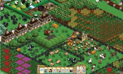  ??  ?? Zynga made its name with Farmville a decade ago. Photograph: Stefan Sollfors/Alamy