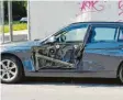  ?? Foto: privat ?? Der BMW wurde beim Unfall massiv beschädigt.