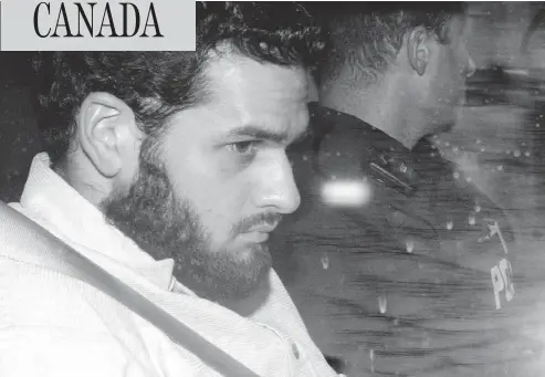  ?? TOM HANSON / THE CANADIAN PRESS ?? Momin Khawaja was arrested in 2004 after he trained at a weapons camp in Pakistan and helped develop detonation devices for a terror group planning bomb attacks in Britain. He is being held at Millhaven maximum security prison after being convicted in...