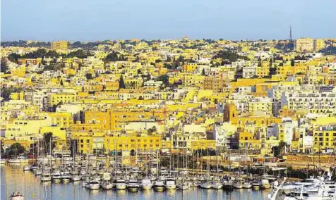  ?? Rex Features ?? Filling the coffers The Lazzaretto Creek Marina in Valletta, Malta. Malta counts on the reliable sun and shimmering blue sea to attract tourists. Beyond that, it has had to be creative to keep the country’s coffers filled.