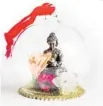  ??  ?? Limonaia’s Buddha Globe ornament, $20