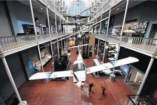  ??  ?? FLYING HIGH: The National Museum of Scotland, above, was the top tourist draw in Edinburgh which has 11 of the top 20 attraction­s