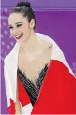  ?? LEAH HENNEL ?? Kaetlyn Osmond almost called it quits after breaking her leg training in September 2014.
