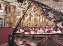  ?? HOTEL CAFÉ ROYAL ?? Hotel Café Royal's Oscar Wilde Bar is pure opulence.