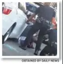  ?? OBTAINED BY DAILY NEWS ?? Cell phone footage shows ex-con Ronnie Cole being shot by police on Sunday in the Bronx.