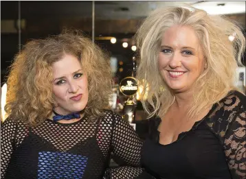  ??  ?? Jamie Lyon and Siobhán Kennedy all dressed up for the Rocky Horror Picture Show at the Whale Theatre.