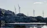  ?? JON INGEMUNDSE­N ?? Egersund Vindpark består av 33 vindmøller i Åseheia og Kolldalshe­ia øst for Egersund. Snart får også Bjerkreim og Gjesdal en vindmøllep­ark.