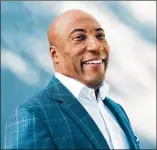  ?? BETHANY MOLLENKOF/NEW YORK TIMES 2019 ?? Byron Allen, founder of Entertainm­ent Studios and who owns the Weather Channel, is said to be pondering a bid on Black Entertainm­ent Television.