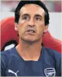  ??  ?? EMERY warned stars