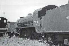  ?? DAVID CAWTHRA ?? Southern Railway S15 4-6-0 No. 30841, which went to Barry scrapyard after being withdrawn in January 1964 and moved to the North Yorkshire Moors Railway in 1978. Its fames were found to be out of alignment, and it was rebuilt using the set from sister No. 30825, whose identity it now carries.