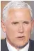  ??  ?? Vice President Mike Pence