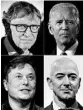  ?? GETTY-AFP PHOTOS ?? Hackers targeted the Twitter accounts of, from top left clockwise, Bill Gates, Joe Biden, Jeff Bezos and Elon Musk.