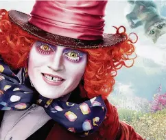  ??  ?? Tickets up for grabs Johnny Depp is back as the Mad Hatter