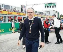  ?? Foto: dpa ?? Formel-1-Chef Stefano Domenicali behauptet, dass Geld alleine nicht den Rennkalend­er bestimmt.