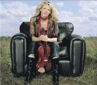  ??  ?? Natalie MacMaster and guest Donnell Leahy will headline a Celtic celebratio­n in Confederat­ion Park on June 30.