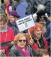  ?? CARLOS ROSILLO ?? Manifestac­ión contra la violencia de género en Madrid.