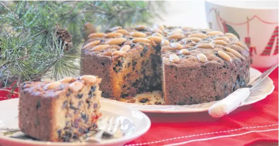  ??  ?? Birkinshaw’s Tea Room in Amherst makes and sells fruitcakes across Canada. Owner Adrian Bligh says he has been making traditiona­l Christmas cakes and other fruit cakes like the Welsh Bara Brith since childhood.