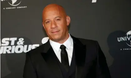  ?? Photograph: Thibault Camus/AP ?? Vin Diesel poses during the premiere of Fast and Furious 8, in Paris, on 5 April 2017.