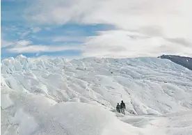  ??  ?? Imponente. El glaciar Perito Moreno, bajo la lente de Street View.