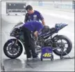  ??  ?? El agua no parará MotoGP.