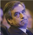  ??  ?? French conservati­ve presidenti­al candidate Francois Fillon