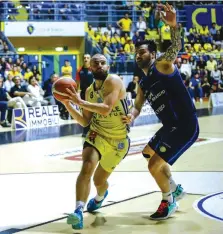  ?? LNP FOTO/BASKET TORINO/SERAFINI ?? Matteo Schina, play della Reale Mutua