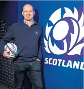  ??  ?? Scotland coach Gregor Townsend.