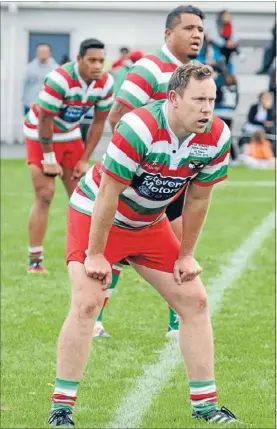  ??  ?? Nick Risdon notched up his 200th game for Hutt Old Boys Marist in their 28-22 win over Tawa on Saturday.