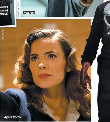  ??  ?? Agent Carter