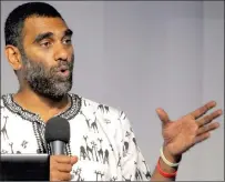  ?? PICTURE: YAZEED KAMALDIEN ?? GREENING YOUR RELIGION: Greenpeace Internatio­nal executive director Kumi Naidoo wants religious leaders to do more to make their congregati­ons aware of environmen­tal challenges. Naidoo addressed a Christian gathering in Salt River yesterday.